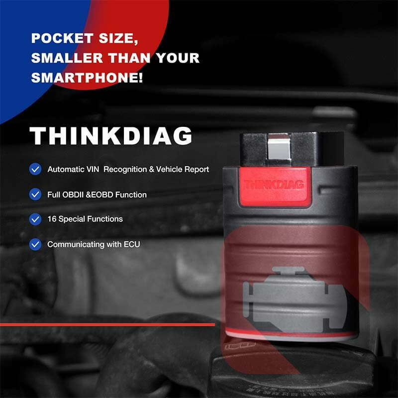 ThinkDiag multi-brand OBD2 Bluetooth 4.2 diagnostic interface