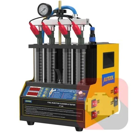 AUTOOL CT160 ultrasonic automotive fuel injector cleaning machine [4-cylinder test bench included].