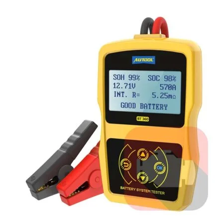 Testeur batterie de voiture 12V Autool BT360 [Un outil de diagnostic automobile parfait pour votre batterie]