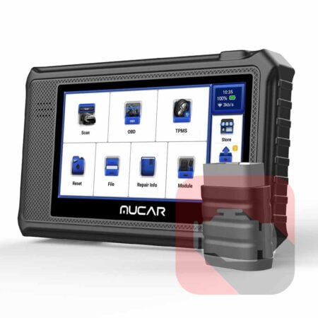 MUCAR VO6 - Professional Multi-Make Car Diagnostic Kit [Full OBD Scan, ECU Coding, Action Test]🚀🎯
